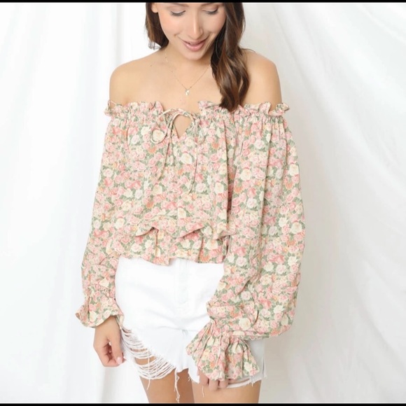 Tops - Boutique Floral OTS Top